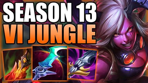 Vi is a melee diver champion that has high armor penetration, dash, and knock up ultimate. . Jungle vi build